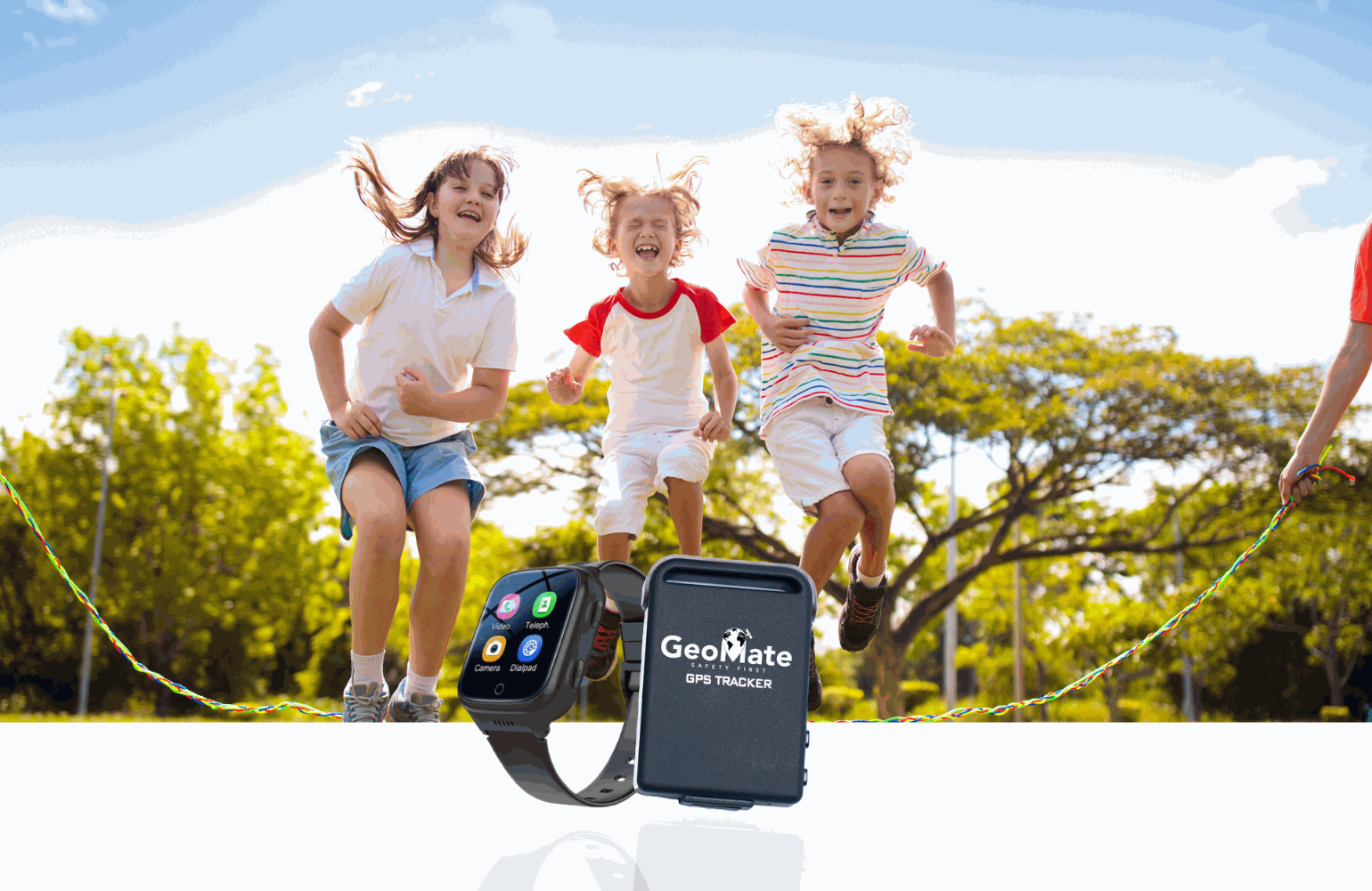 GPS tracker for kids with real-time GPS tracking system for safety and security.